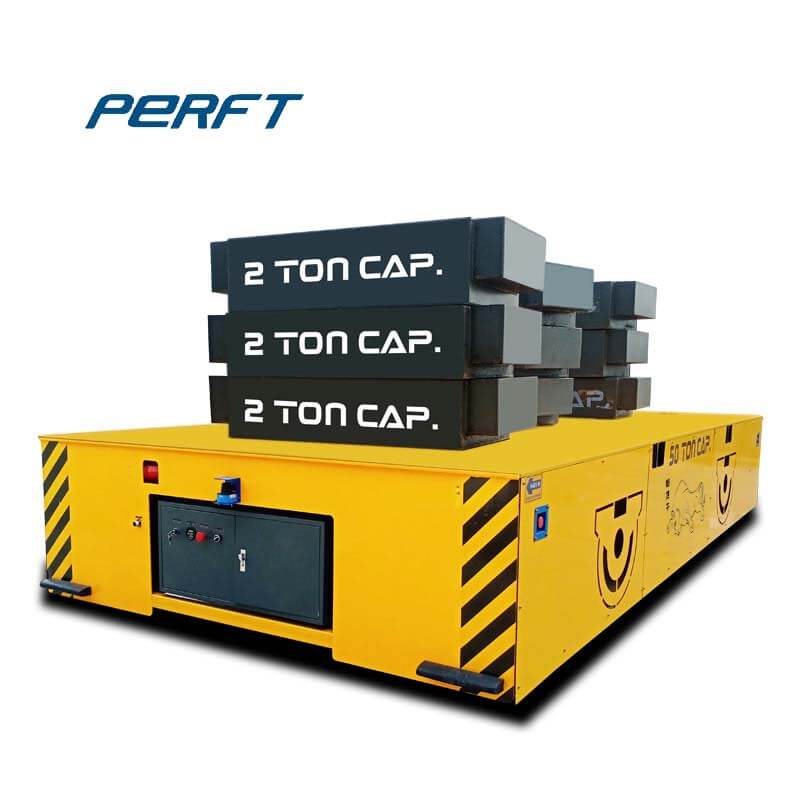 Cable Reel Powered Material Handling Transfer Trolley 50T